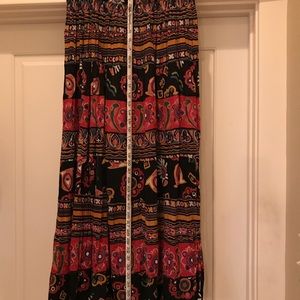 Women’s Indian print skirt